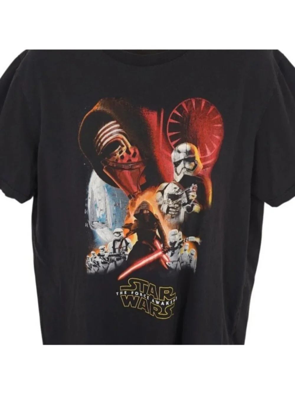 Star Wars The Force Awakens T Shirt Mens Size XL Black Kylo Ren